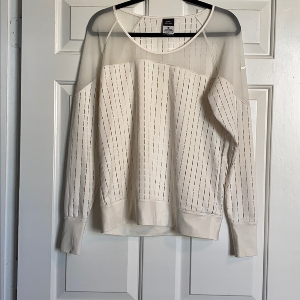 Nike sheer long sleeve